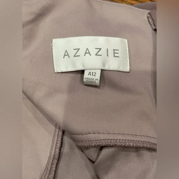 Azazie Mauve Dress - Picture 14 of 16